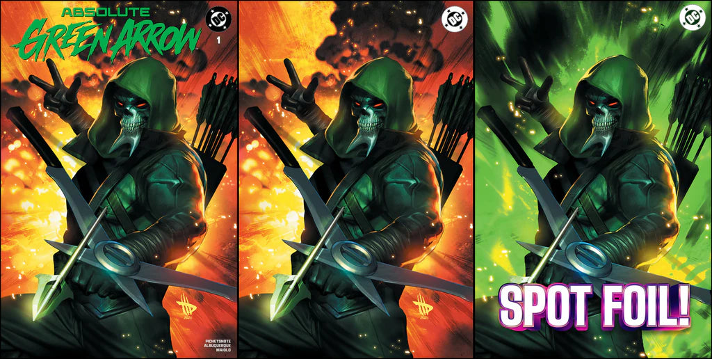 PRE SALE!! Absolute Green Arrow #1 - CK Shared ALPHA Exclusive (w/SPOT FOIL Option) - Dave Wilkins