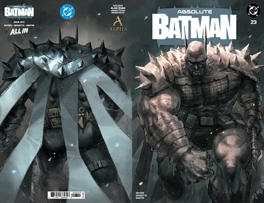 Absolute Batman #23 3 BOOK SET- Shared ALPHA Exclusive