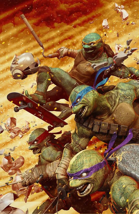 *PRE SALE* TMNT #300 BJORN BARENDS 2 BOOK SET!!!